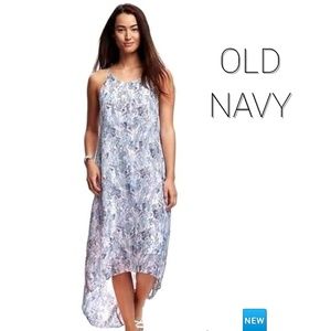 🆕 Hi-Lo Floral Halter Maxi Dress NWT   